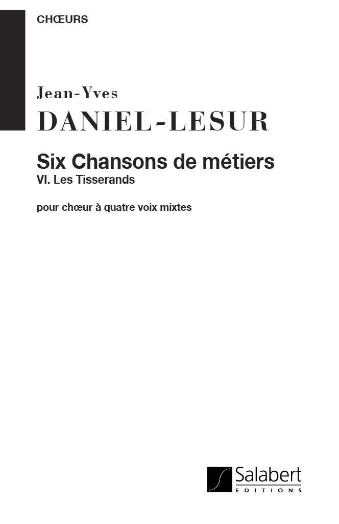 Chansons Francaises, Ii Chansons De Metiers N 6